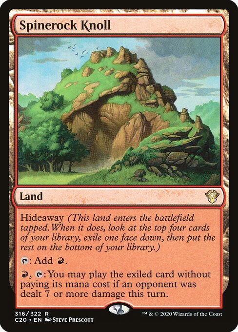 Spinerock Knoll card art