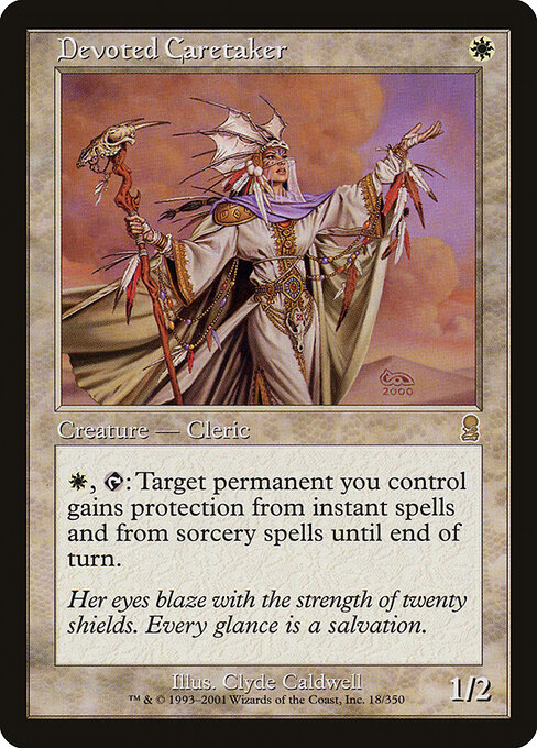 Devoted Caretaker card art