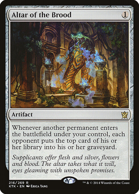 Altar of the Brood card art