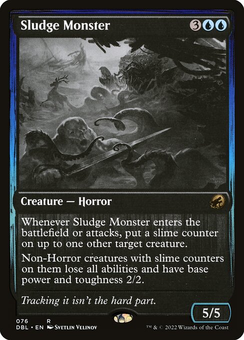 Sludge Monster card art
