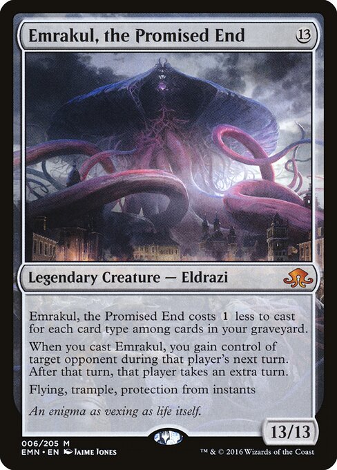 Emrakul, the Promised End card art