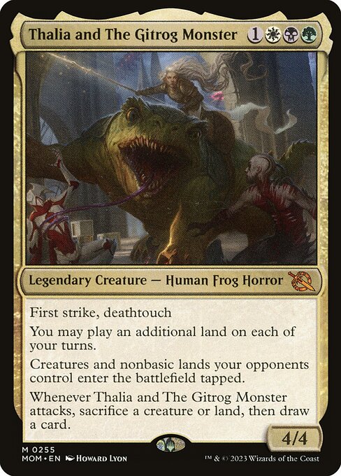 Thalia and The Gitrog Monster card art