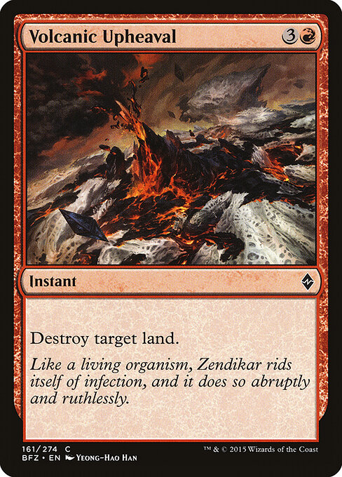 Volcanic Upheaval card art