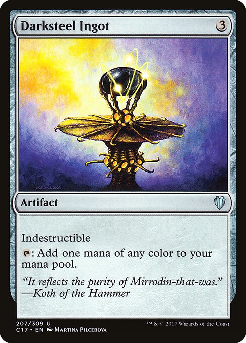 Darksteel Ingot card art