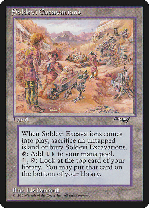 Soldevi Excavations card art