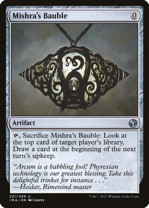 Mishra's Bauble card art