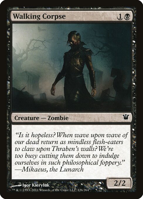 Walking Corpse card art