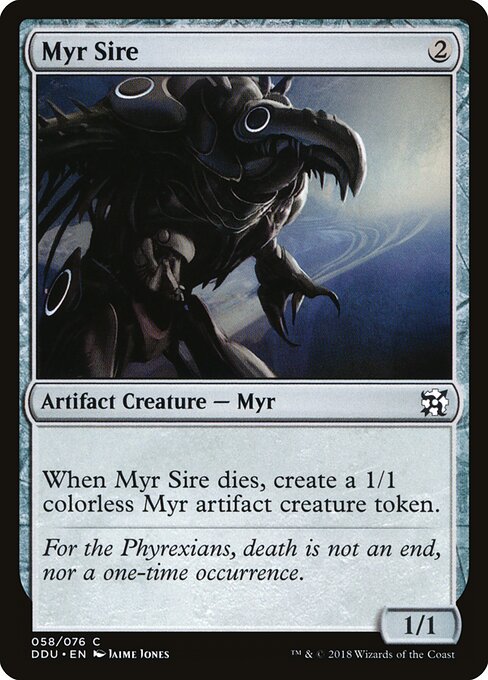 Myr Sire card art