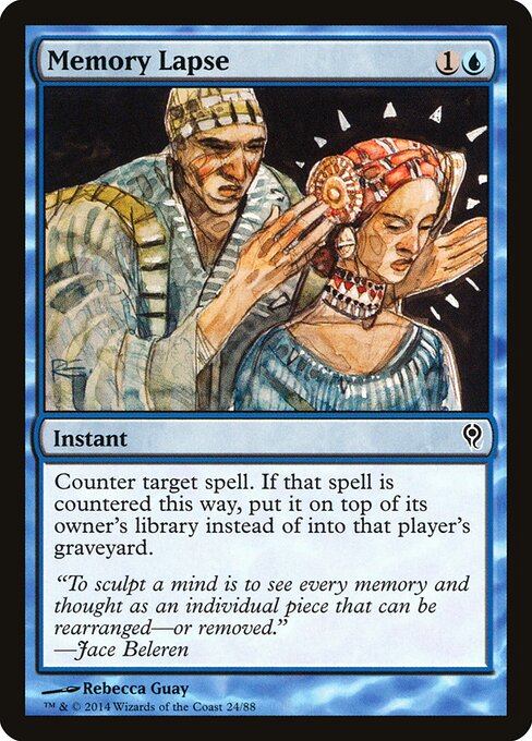 Memory Lapse card art