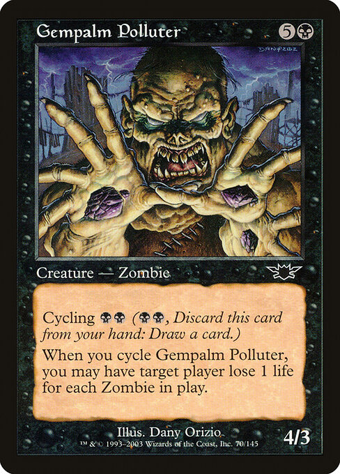 Gempalm Polluter card art