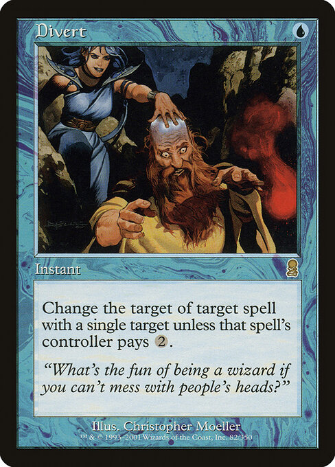 Divert card art
