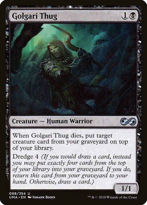 Golgari Thug card art
