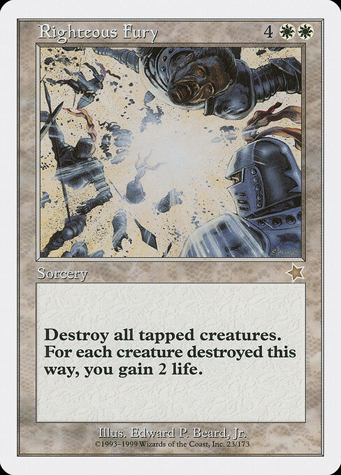 Righteous Fury card art