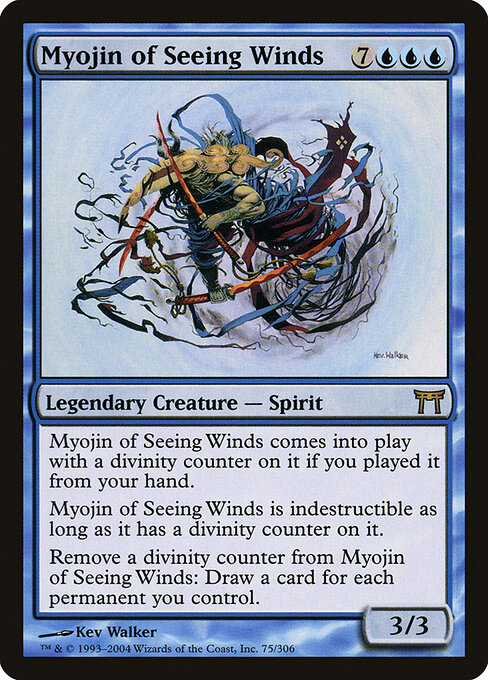 Myojin of Seeing Winds card art