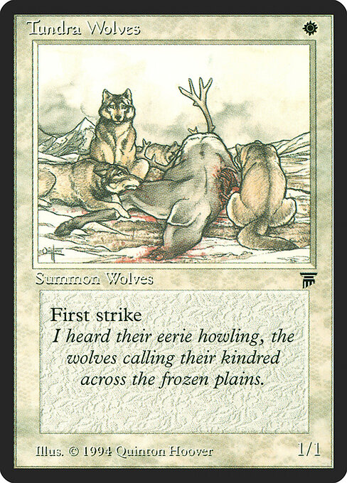 Tundra Wolves card art