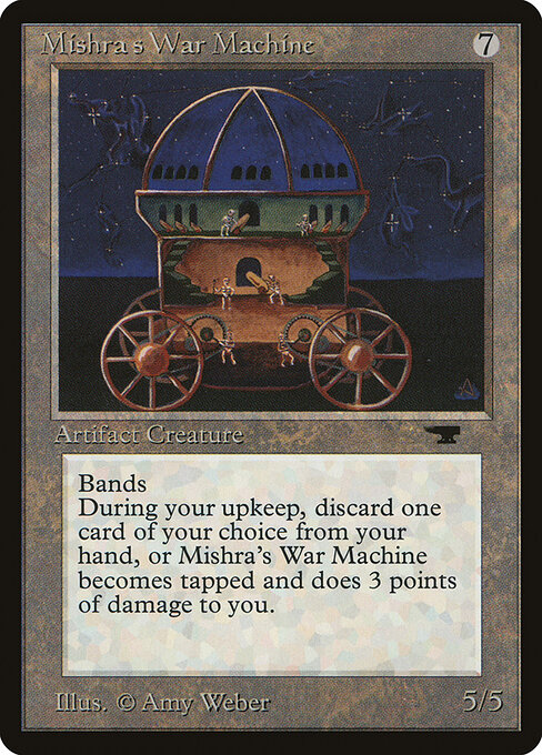 Mishra's War Machine card art