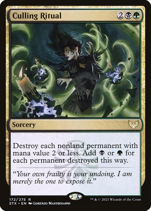 Culling Ritual card art