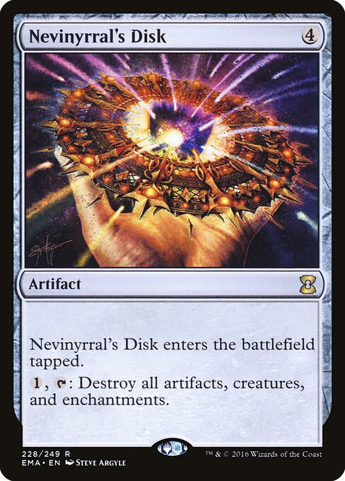 Nevinyrral's Disk card art