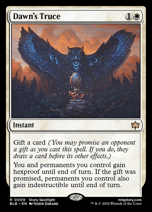 Dawn's Truce card art