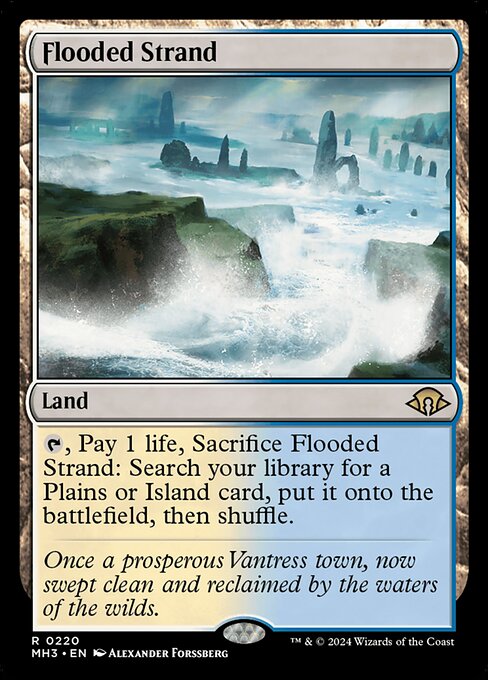 Flooded Strand card art
