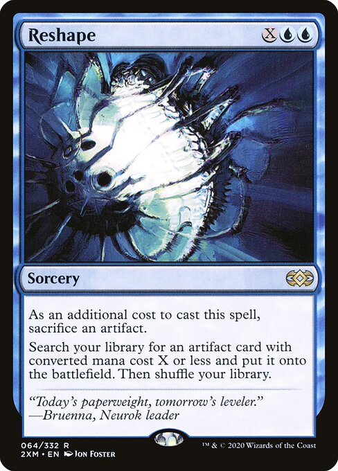 Reshape card art