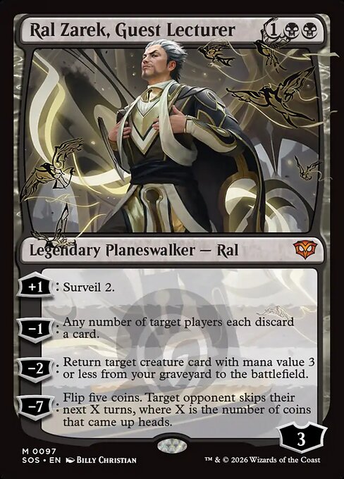 Ral Zarek, Guest Lecturer card art