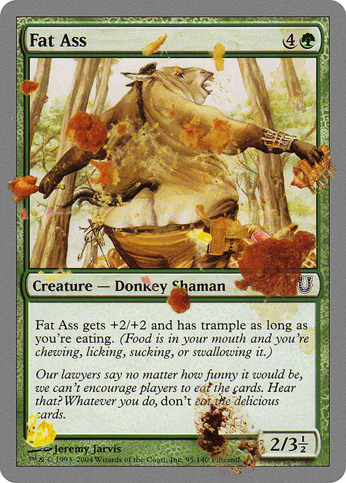 Fat Ass card art
