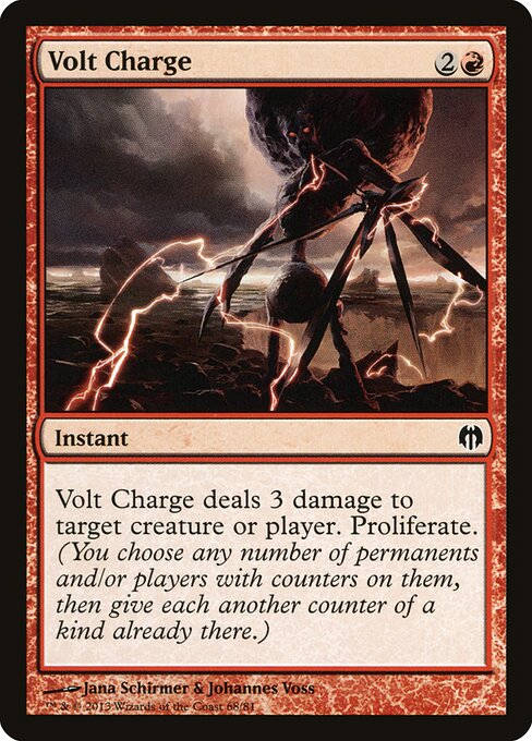 Volt Charge card art