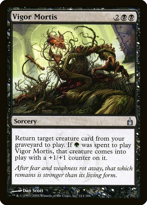 Vigor Mortis card art