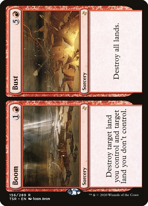 Boom // Bust card art