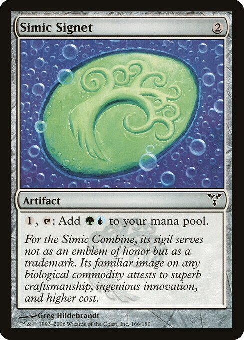 Simic Signet card art