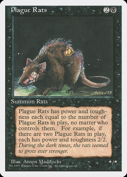 Plague Rats card art