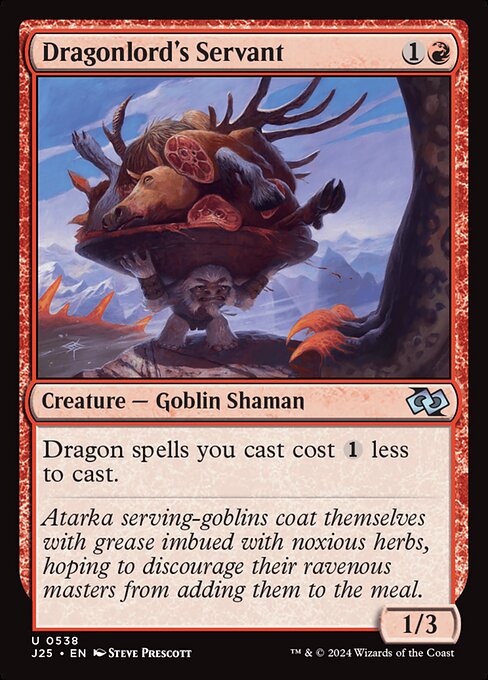 Dragonlord's Servant card art
