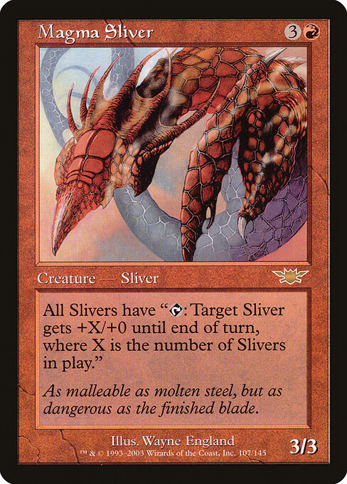 Magma Sliver card art