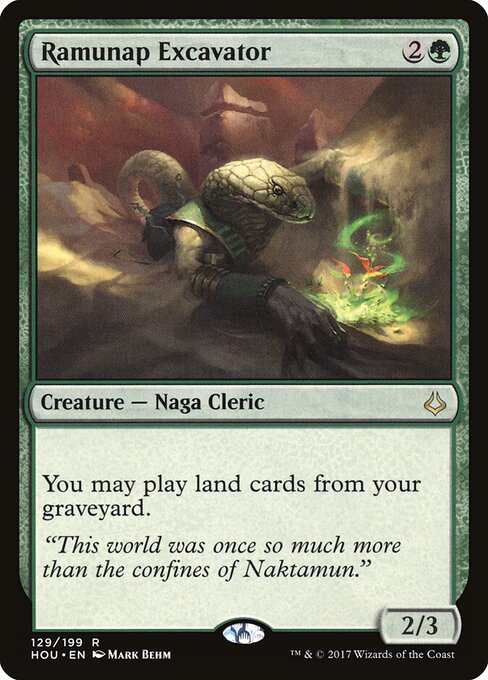 Ramunap Excavator card art