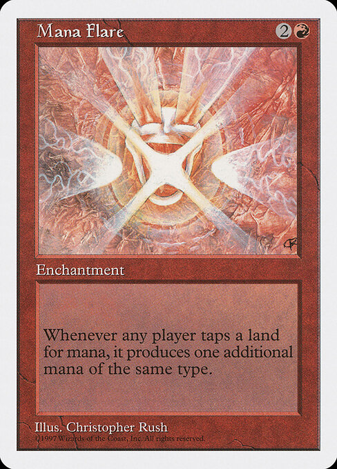 Mana Flare card art