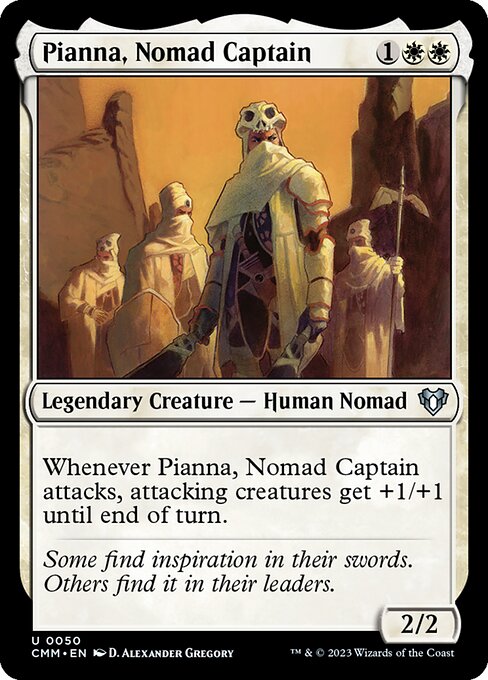 Pianna, Nomad Captain card art