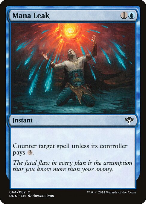 Mana Leak card art