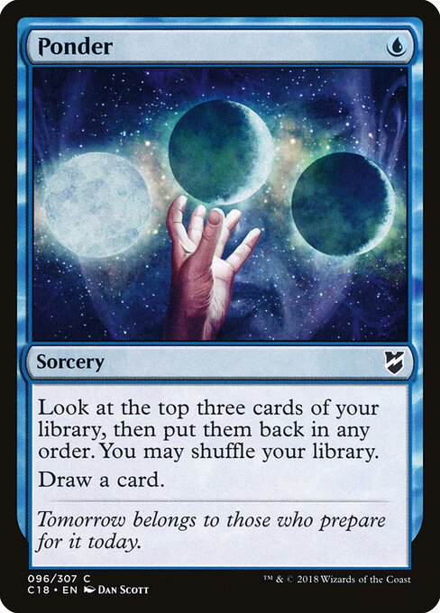Ponder card art