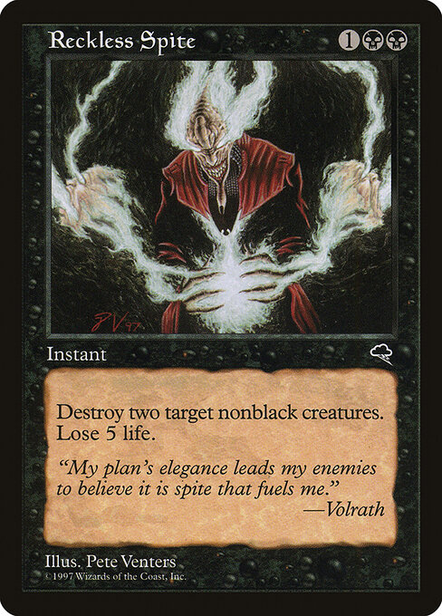 Reckless Spite card art