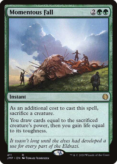 Momentous Fall card art