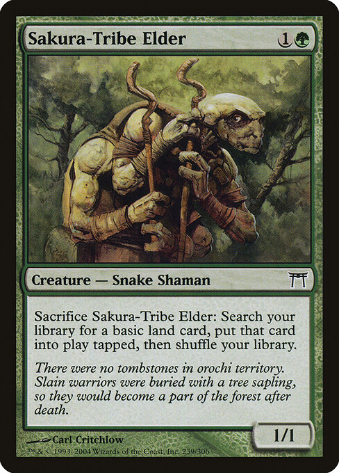 Sakura-Tribe Elder card art
