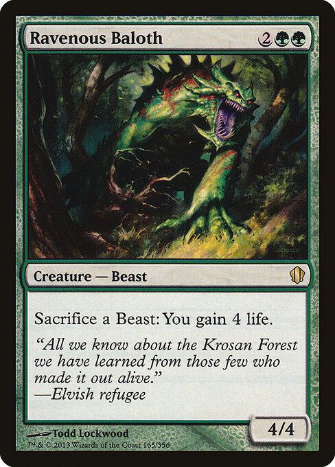 Ravenous Baloth card art
