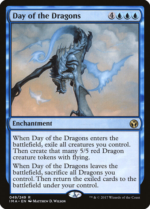Day of the Dragons card art