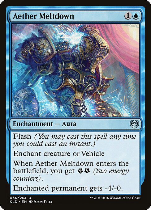 Aether Meltdown card art