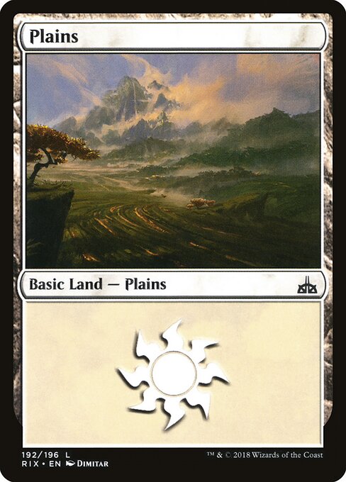 Plains card art