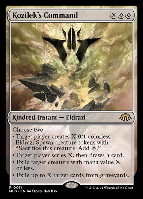 Kozilek's Command card art