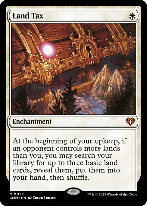Land Tax card art