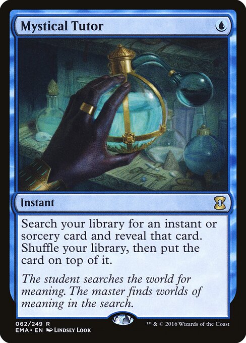 Mystical Tutor card art