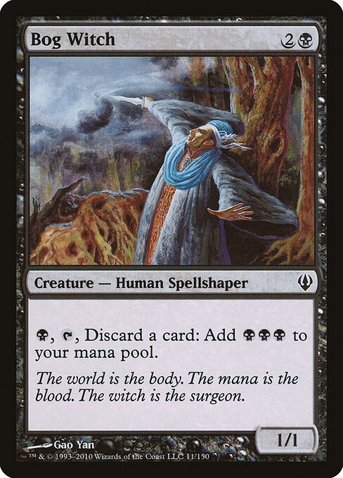 Bog Witch card art